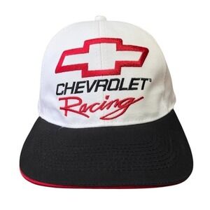 Vintage 90s Y2K Chevrolet Racing Choko Motorsports Auto Car Chevy Velcroback Hat